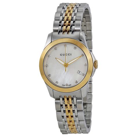 gucci g timeless two-tone small ladies watch|g timeless watch 38mm gucci.